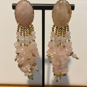 Rose Quartz Earrings